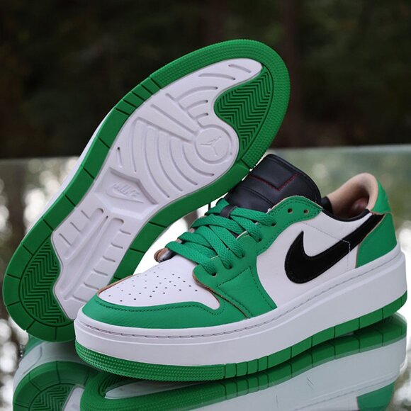 Air Jordan 1 Elevate Low SE Lucky Green - Picture 6 of 11